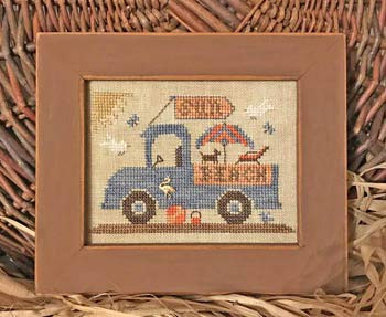 Beach Fun Truck Cross Stitch Chart