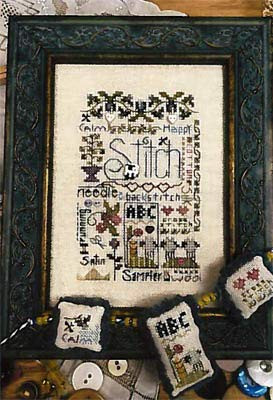 Stitching Notes Cross Stitch Chart