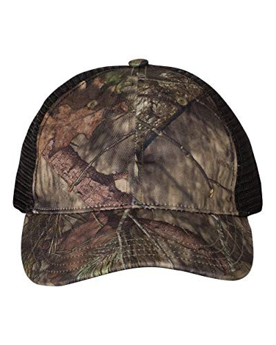 RICHARDSON - Washed Printed Trucker Cap - 111P - Adjustable - Mossy Oak Country/Black