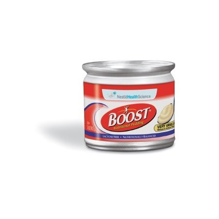 BOOST Pudding-Flavor Vanilla Calories 240 / 5 fl oz Packaging 5 fl oz Can - Pack of 4