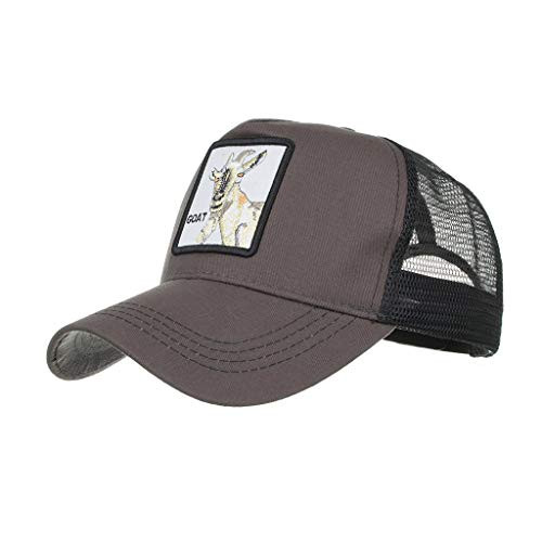 Ulanda Baseball Cap for Men Women Animal Mesh Trucker Hat Square Patch Snapback Baseball Caps Sun Hat Ulanda Baseball Cap for Men Women Animal Mesh Trucker Hat Square Patch Snapback Baseball Caps Sun Hat