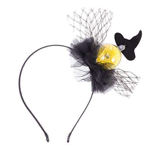 KESYOO Halloween Hair Hoop LED Hairband Lace Headband Halloween Cosplay Headdress Halloween Party Accessories for Adults Kids KESYOO Halloween Hair Hoop LED Hairband Lace Headband Halloween Cosplay Headdress Halloween Party Accessories for Adults Kids