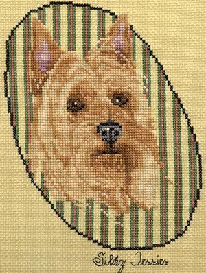 Pegasus Originals Silky Terrier Counted Cross Stitch Chart Pack