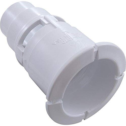 Waterway Poly Gunite Spa Jet Body Wall Fitting -Old Style-- White 215-1070