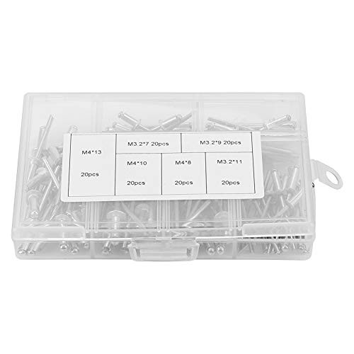Fastener Nails Rivets- Anti-Corrosion Blind Rivet Fastener- M3.2/ M4 for Pneumatic Riveting Guns Electric Riveting Guns Manual Riveting Guns
