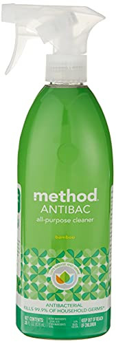 Method 1697176 All Purpose Antibacterial Cleaner Bamboo- Clear- 28 Fl. Oz -Pack of 1-