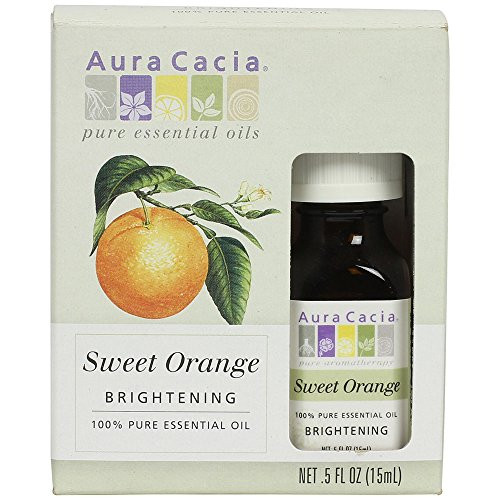Aura Cacia Essential Oil- Brightening Sweet Orange- 0.5 fluid ounce Aura Cacia Essential Oil- Brightening Sweet Orange- 0.5 fluid ounce