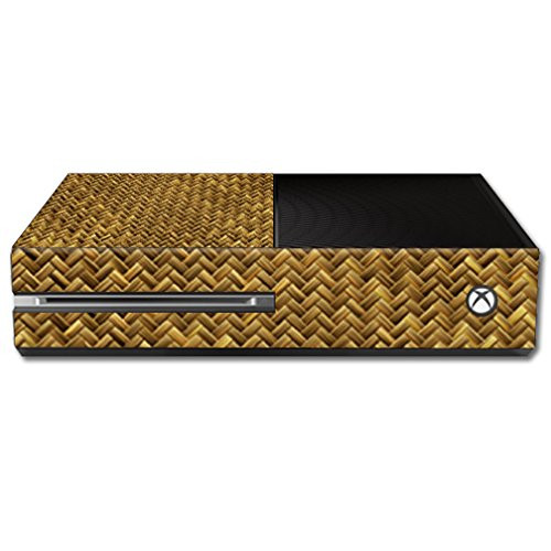 MightySkins Skin Compatible with Microsoft Xbox One Console Case wrap Cover Sticker Skins Basket Weave