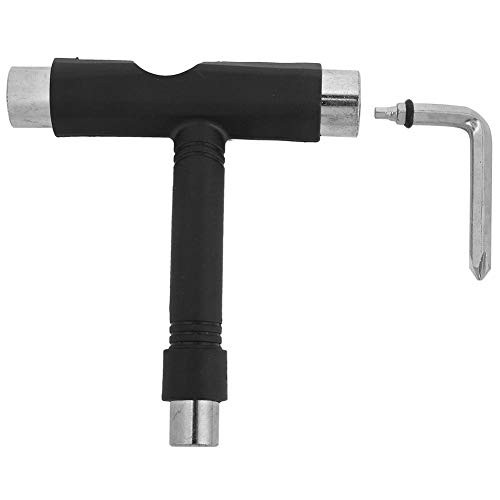 Jimdary Screwdriver Tool Assembly Skateboard Wrench T-Shape Screwdriver Wrench Portable for Loosen Skateboard End Nuts Adjust Skateboard Main Bridge Nails