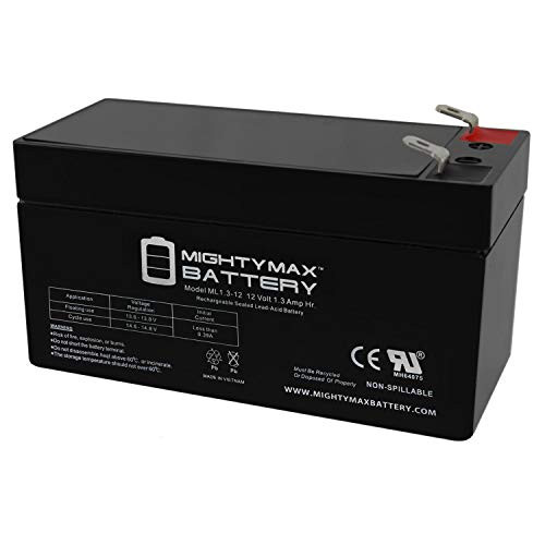 Mighty Max Battery 12V 1.3Ah Battery Replacement for UPG 85938 Brand Product