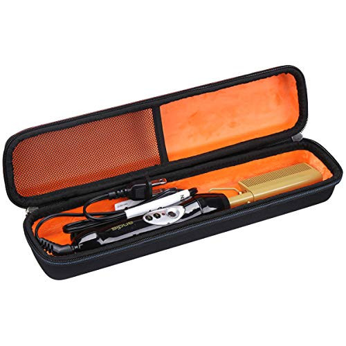 Mchoi Hard Portable Travel Case for Andis 38300 Professional 450ºF High Heat Ceramic Press Comb-COMB IS NOT INCLUDED-