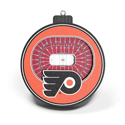 NHL Philadelphia Flyers-Wells Fargo Center 3D StadiumView Ornament3D StadiumView Ornament- Team Colors- Large