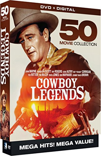 Cowboy Legends - 50 Movie MegaPack - DVDPlusDigital