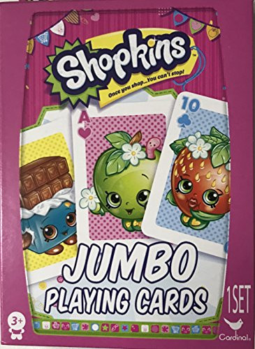 Shopkins or Dory Jumbo Playing Cards for All Ages -Shopkins-
