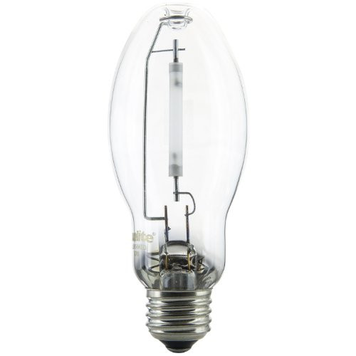 Sunlite 03605-SU LU50/MED 50 Watt HPS ED17 High Pressure Sodium Light Bulb, Medium Base, Clear
