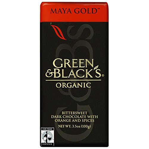 Green  and  Black's- Organic Dark Chocolate Bar- Orange  and  Spices- 3.5 oz