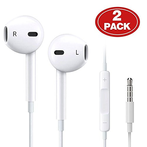 Aux Headphones/Earphones/Earbuds, 3.5mm aux Wired Headphones Noise Isolating Earphones Built-in Microphone & Volume Control Compatible iPhone iPod iPad Samsung/Android / MP3 MP4(2 Pack) Aux Headphones/Earphones/Earbuds, 3.5mm aux Wired Headphones Noise Isolating Earphones Built-in Microphone & Volume Control Compatible iPhone iPod iPad Samsung/Android / MP3 MP4(2 Pack)