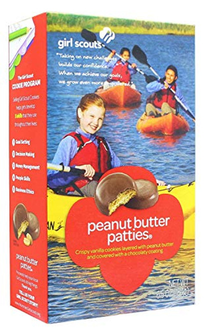 Girl Scout Peanut Butter Patties Cookies -6.5 Ounce Box-