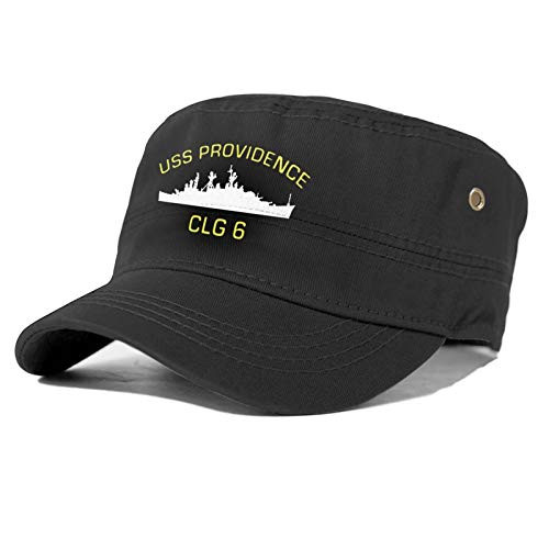 huahuahua USS Providence CLG-6 Army Cap Adjustable Adult Snapback Hat Black