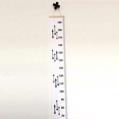 Beyonds Growth Chart for Kids- Baby Wall Growth Chart Arrow Hanging Measuring Rulers for Kids Boys Girls Room Decoration Nursery Removable Height and Growth Chart