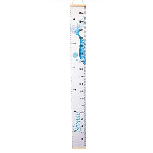 Gosear Baby Growth Height Chart-Cute Cartoon Wall Hanging Growth Chart-Height Measure Ruler for Children Rooms Nursery Kindergarten Decor Style E