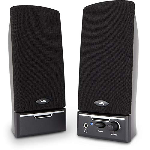 Cyber Acoustics CA-2014 multimedia desktop computer speakers -Renewed-