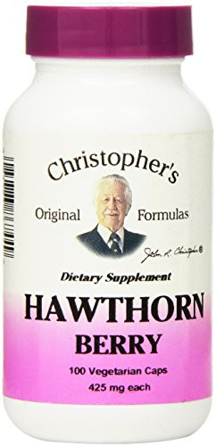 Dr Christopher's Formula Hawthorn Berries- 100 Count