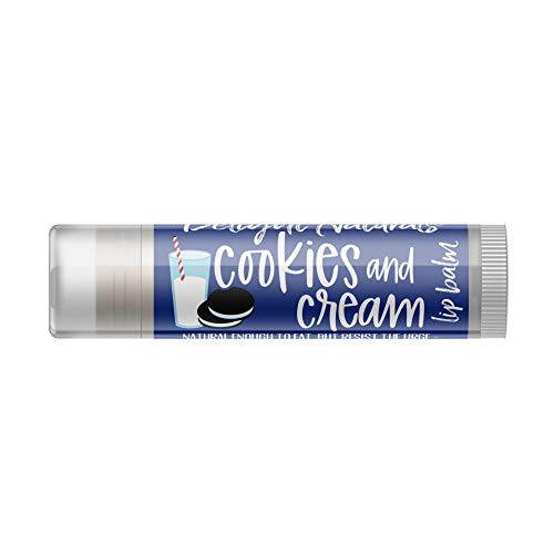 Delight Naturals Jumbo Lip Balm - Cookies and Cream
