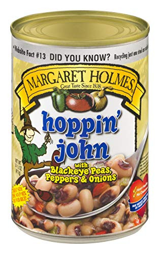 2-Margaret Holmes Hoppin Jon With Black Eyed Peas  and  Peppers  and  Onions -2- 14.5 OZ Cans
