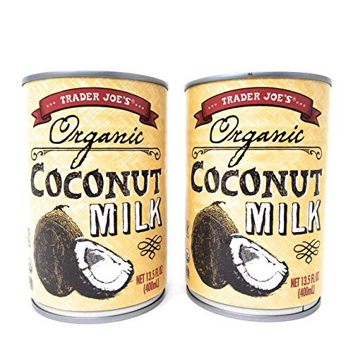 Trader Joe's Organic Coconut Milk 13.5 FL. OZ. -Pack of 2-