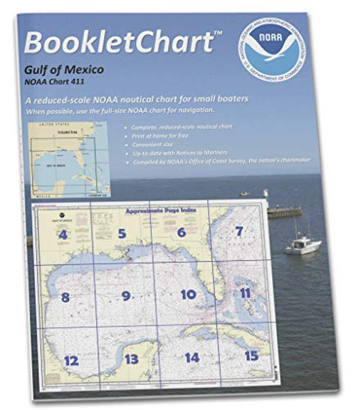 Paradise Cay Publications NOAA BookletChart 411- Gulf of Mexico Paradise Cay Publications NOAA BookletChart 411- Gulf of Mexico