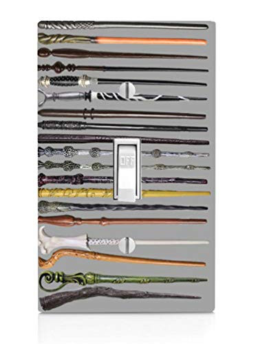 All The Wands Jumbo Single Toggle Light Switch Plate 3.31x5.6inch