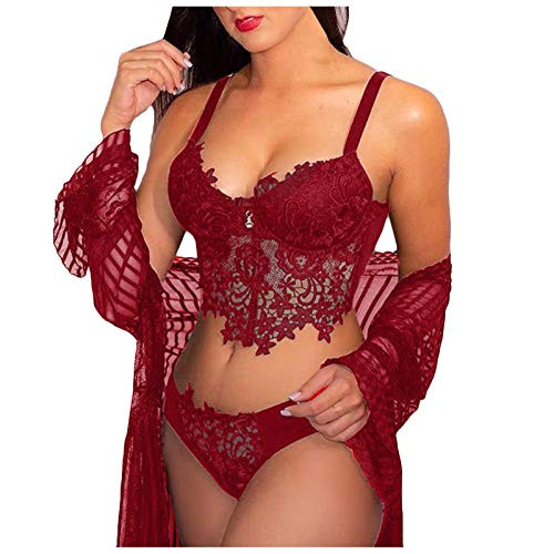 Sexy Lingerie For Women-Women Sexy Lingerie Set Two Piece Lace Bra and Panty Set Babydoll Sleepwear Sexy Lingerie For Women-Women Sexy Lingerie Set Two Piece Lace Bra and Panty Set Babydoll Sleepwear
