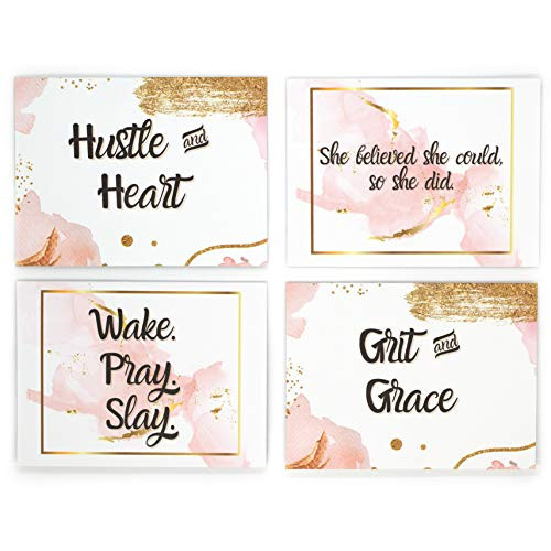 Brook  and  Meadow Encouragement Cards- Thinking of You Cards- Motivational Cards  and  Inspirational Cards- 24pack Assorted Cards Blank Cards and Envelopes- Blank Greeting Cards- Greeting Cards Blank Inside