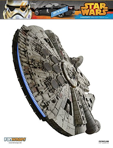 FanWraps Star Wars Millennium Falcon Graphic Vinyl Decal