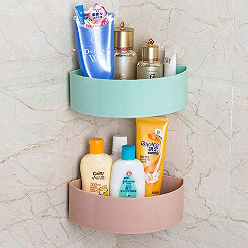 Ostrichy Shower Caddy, Wall Mounted Bathroom Shower Corner Shelf, ABS Shower Corner Caddy, Adhesive Shower Basket Caddy Waterproof Bathtub Kitchen Organizer, Shower Corner Basket No Drilling - Green Ostrichy Shower Caddy, Wall Mounted Bathroom Shower Corner Shelf, ABS Shower Corner Caddy, Adhesive Shower Basket Caddy Waterproof Bathtub Kitchen Organizer, Shower Corner Basket No Drilling - Green
