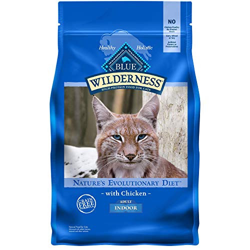 Blue Buffalo Wilderness High Protein- Natural Adult Indoor Dry Cat Food- Chicken 2-lb