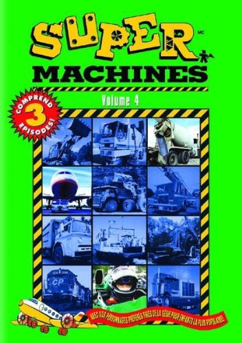 Super Machines - Volume 4 -A L'Aeroport- À La Cimenterie- À La Piste De Course- -Bilingual Version- -DVD-