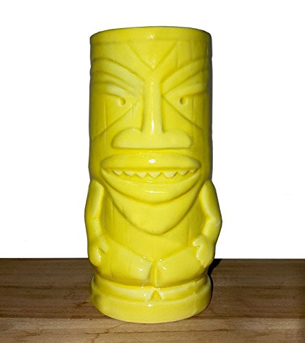 BarConic 12 oz Tiki Drinkware  Yellow