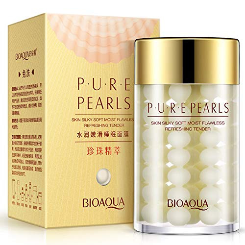 BIOAQUA Pure Silk Pearl Essence Face Cream Hyaluronic Acid Moisturizing Refreshing Flawless Hydro-Lipid Balance Rejuvenation 120g BIOAQUA Pure Silk Pearl Essence Face Cream Hyaluronic Acid Moisturizing Refreshing Flawless Hydro-Lipid Balance Rejuvenation 120g