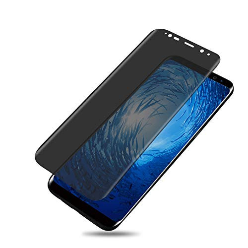 Galaxy S9 Screen Protector, GFortune Galaxy S9 Privacy Screen Protector, Galaxy S9 Privacy Temper, Galaxy S9 Privacy Tempered Glass Anti-Spy [3D Curved] [Case Friendly]