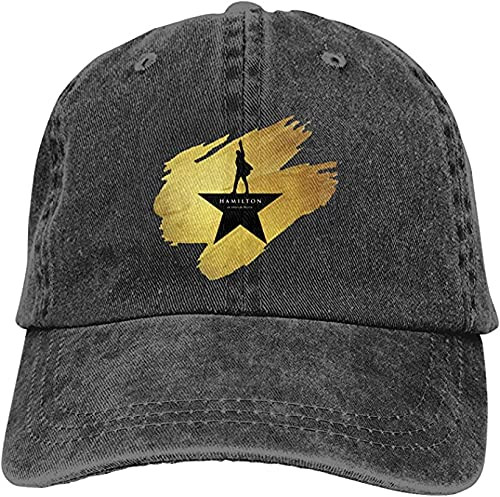 Hamilton an American Musical Vintage Baseball Cap Washed Men's Hat Adjustable Unisex Sun Hat Perfect for Outdoor Activities Black Hamilton an American Musical Vintage Baseball Cap Washed Men's Hat Adjustable Unisex Sun Hat Perfect for Outdoor Activities Black