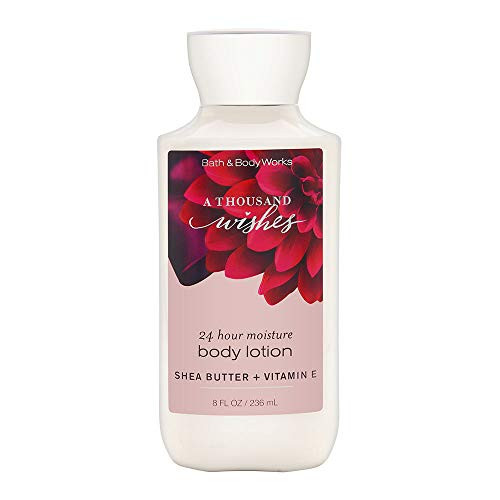 Bath  and  Body Works A Thousand Wishes Shea  and  Vitamin E Body Lotion- 8 Ounce