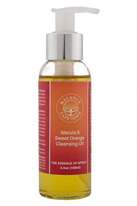 Hydrating Facial Cleansing Oil with Marula and Sweet Orange -3.4 Fluid Ounces- Hydrating Facial Cleansing Oil with Marula and Sweet Orange -3.4 Fluid Ounces-