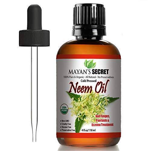 USDA Certified Organic Neem Oil Pure Cold Press- Unrefined for Skin care- Hair Care USDA Certified Organic Neem Oil Pure Cold Press- Unrefined for Skin care- Hair Care