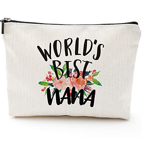 Nana Gifts Grandma Gifts for Grandma' Birthday Gifts for Nana Elderly Gifts Grandparents Gifts from Granddaughter Grandson Mothers Day Makeup Bag GiftsWorld Best Nana Nana Gifts Grandma Gifts for Grandma' Birthday Gifts for Nana Elderly Gifts Grandparents Gifts from Granddaughter Grandson Mothers Day Makeup Bag GiftsWorld Best Nana
