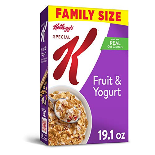 `-Discontinued Version- Kellogg's Special K- Breakfast Cereal- Fruit and Yogurt- Value Size- 19.1oz Box