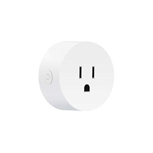 iStrong Smart Plug Wireless Mini Socket Outlet Compatible with Alexa and Google Assistant & IFTTT No Hub Required with Remote Control Your Devices from Anywhere