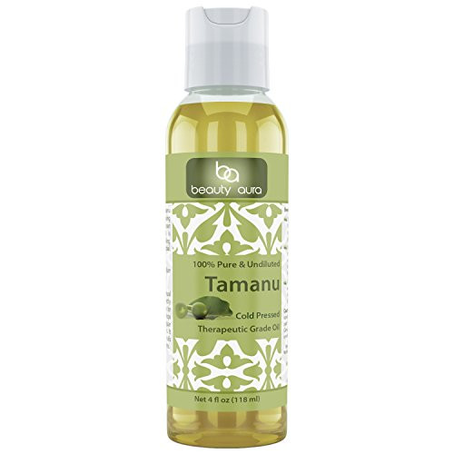 Beauty Aura Tamanu Nut Oil - 4 Oz Bottle - 100 percent Pure - for Healthy Hair- Skin  and  Nails. Beauty Aura Tamanu Nut Oil - 4 Oz Bottle - 100 percent Pure - for Healthy Hair- Skin  and  Nails.