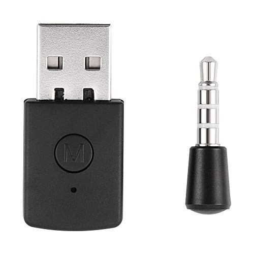 Bluetooth Dongle Adapter USB 4.0 - Zamia Mini Dongle Receiver and Transmitters Wireless Adapter Kit Compatible with PS4 /PS5 Playstation 4 /5 Support A2DP HFP HSP